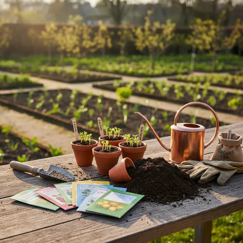 Aussaat-Kalender März/April: Was jetzt in die Erde kommt