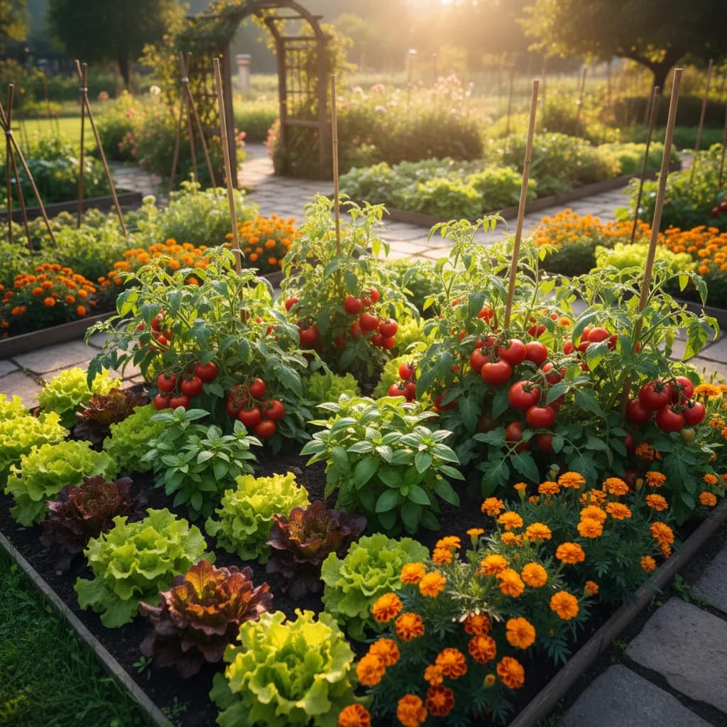 Mischkultur für Anfänger: Welche Pflanzen passen zusammen?